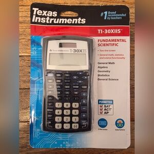 Texas Instruments TI-30XIIS Scientific Calculator - Black